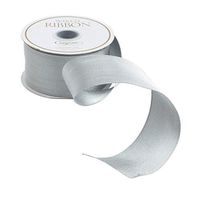 Caspari Silver Metallic Grosgrain Ribbon - Three 18 Ft. Spools