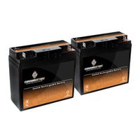 12V 18AH SLA Battery Replaces ub12180 gp12170 np18-12 51814 np17-12 - 2PK