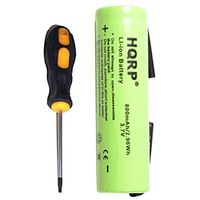 HQRP Battery for Philips Norelco 3.7V Li-Ion HQ8894 HQ8894/43 SMARTTOUCH-XL Shaver Plus Screwdriver and Coaster