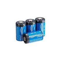 AmazonBasics Lithium CR2 3V Batteries - Pack of 4 (Appearance may vary)