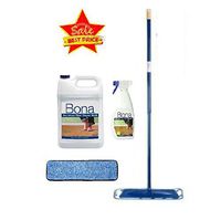Bona Hardwood Floor Cleaner Spray, 22 oz with Starter KIT and 1 Gallon Bona Hardwood Cleaner