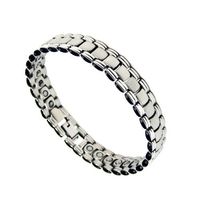 Accents Kingdom Men's Premium Titanium Magnetic Power Golf Bracelet T2 8.0"
