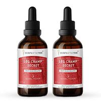 Leg Cramp Secret Alcohol Extract, Tincture, Original Quinine Formula, Cinchona Bark Healthy Blood Circulation (2x4 fl oz)