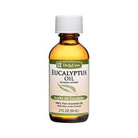De La Cruz Pure Eucalyptus Essential Oil, Steam Distilled, Bottled in USA 2 FL. OZ. (1 Bottle)