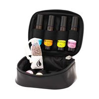 Organiche 100% Pure & Organic Therapeutic Grade Essential Oils with Travel Kit; For Aromatherapy Massage Diffuser Humidifier Sleep Anxiety Stress; 8 Relaxing Essential Oil Blends Rollers/ Roll-ons & 1 Lavender Potpourri; All Natural; 10 ml bottles