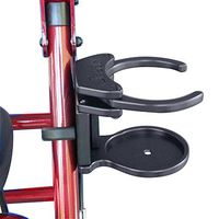 Snapit Wheelchairs Mobility Aids Equipment Adjustable Foldaway Drink Holder for Rolling Walker