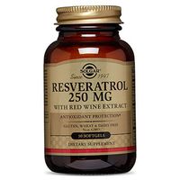 Solgar - Resveratrol with Red Wine Extract, 250 mg, 30 Softgels