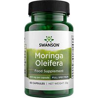 Swanson Full Spectrum Moringa Oleifera 400 Milligrams 60 Capsules