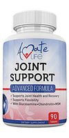 Joint Support Advanced Formula with Glucosamine and Chondroitin Dietary Supplements Joint Pain Support Natural Ingredients for Men and Women 90 Tablets Non-GMO by Amate Life