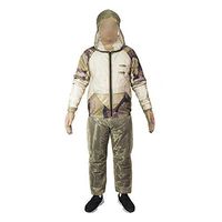 LLDWORK Mosquito Suit Repellent Bug Jacket Mesh Hooded Suits Breathable Mesh Insect Protective for Men Women Hiking Fishing Camping Gardening