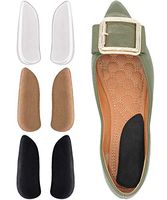 Dr. Foot’s Orthopedic Medial & Lateral Heel Wedge Gel Insoles for Supination & Pronation, Adhesive Inserts for Foot Alignment, Knee Pain, Bow Legs, Osteoarthritis - 3 Pairs (Transparent+Brown+Black)