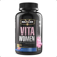 Maxler VitaWomen Premium Multivitamin for Women - Supplements for Women - Hair Skin and Nails Vitamins A C D E K & Vitamin B Complex, Omega-3, Biotin, Antioxidant, Enzyme & Immune Support (180)