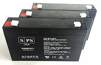 SPS Brand 6V 7Ah Replacement Battery for Sealed Lead Acid Battery (SLA) Battery for Wheelchair Mobility (3 Pack)