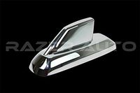 Razer Auto Triple Chrome plated Antenna Cover (Only for Antenna with Large Base Size: 7" Long) for 2014-2016 Chevy Silverado 1500, 2015-2016 Chevy Silverado 2500/3500, 2015-2016 Chevy Tahoe, Suburban
