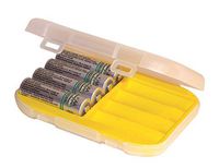 Malamute Rugged AA Battery Storage Case - Holds 8, Traction Feet, Made in the USA