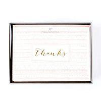 Stripes and Triangles Thank You Notes (Set of 10)