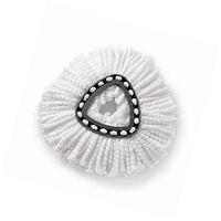 super1798 Microfiber Wring Spin Mop Triangle Head Replacement Refill Home Cleaning Tool