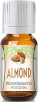 Almond Scented Oil by Good Essential (Premium Grade Fragrance Oil) - Perfect for Aromatherapy, Soaps, Candles, Slime, Lotions, and More!
