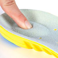 Shoe Insoles for Men Women Sports Shock Absorption Shoes Insoles Plantar Fasciitis Orthotic Gel Cushion Insoles Heel Pain Relief Memory Foam Inserts