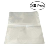 Healifty 80Pcs 30 x 32cm Cellophane bags for bakery cookies candies dessert cake