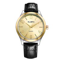 Men Watches,Fxbar Luxury Quartz Sport Military Stainless Steel Dial Leather Band Wrist Watch Business Automatic Watch (B)