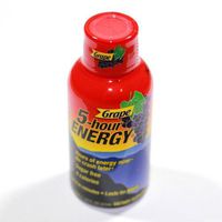 5 Hour Energy, Grape - 60 Pack + Energy Drink Outlet Sticker