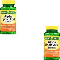 Spring Valley - Alpha Lipoic Acid 200 mg, 100 Capsules by Spring Valley (2 Pack)