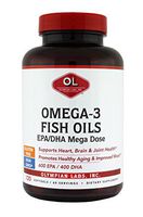 Olympian Labs Mega Omega 3 Fish Oils, 60 sevings