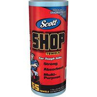 Logistics Supply 75130KC Scott Shop Towels Blue 7/16" X, single pack, 55 Per