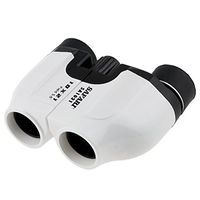 Safari 10 X Portable Binoculars Telescope with Carrying Case for Outdoor Use - White