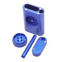 You Worth Having— Blue Alloy Portable Mini Personal Tool with Herbal Grinder and Magnetic Herbal Storage Box