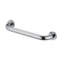 Vineyard Bathroom handrail, 60cm Long Polished Chrome Non-Slip handrail for The Elderly Child Disabled for Bathroom Shower Room Bathroom