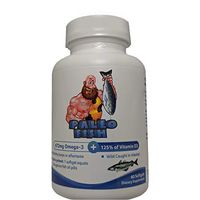 Paleo Fish, Ultra Potent Omega-3 and Vitamin D Supplement, 60 Softgels per Bottle