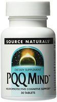 SOURCE NATURALS Pqq Mind Tablet, 30 Count