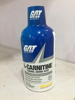 GAT L-Carnitine, Amino Acid, Lemon Blast, 1,500 mg, 16 oz (473 ml)