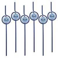 Pangea Brands 1558001923 Tampa Bay Rays Team Sipper Straws