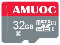 Amuoc 32GB microSDXC Class 10 microSD Memory Card UHS-I 90MB/s R Flash Memory Card