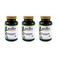 Swanson Niacinamide 250 mg 250 Caps 3 Pack