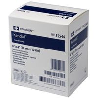 Covidien 55548 Kendall Wound Dressing, Hydrophilic Foam, 4" x 8" Size (Pack of 10)