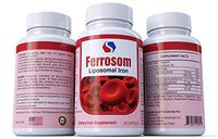Ferrosom Iron Supplement by Siba Pharm – Liposomal Dietary Iron Vitamin – Rich in Vitamin C, B12, Folic Acid - Vegan