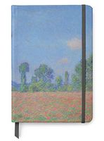 Claude Monet Art UV Printed on PU Leather A5 Bullet Dotted Journal Notebook