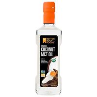 BetterBody Foods' Organic Coconut 100% MCT Oil - Keto-Friendly - C8 & C10 - Gluten Free - 16.9 oz