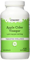 Vitacost Apple Cider Vinegar - 1,500 mg per Serving - 360 Capsules