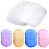 Hand Sanitizer Cleaning Supplies, 20Pcs Disposable Mini Soap Travel Toilet Paper Outdoor Hygiene Hand Soap