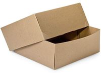 Kraft Gift Boxes - 14" x 14" x 5" - 25 Count