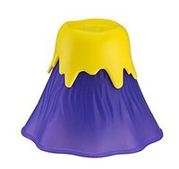 URTop 1PCS Erupting Volcano Microwave Cleaner Kitchen Dirt Cleaner Fun Safe And Easy To Use Color Random