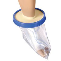 DMI Waterproof Reusable Cast Cover, Wound Barrier & Bandage Protector for Adult Foot & Ankle Providing Watertight Seal In Showers, Baths & Pools, Fits Up To Size 13 Adult Foot