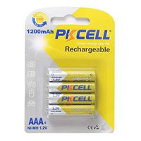 4pcs 1200mAh NI-MH Batteries 1.2V Rechargeable AAA Battery Environmental Friendly Fit Most Electronic Products