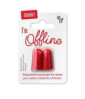 Shhh! Foam Ear Plugs - I'm Offline
