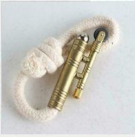 2019 Sailors Windproof Trench Sheppard's Lighter WWII Lighters Rope Gift Army Navy (Gold)